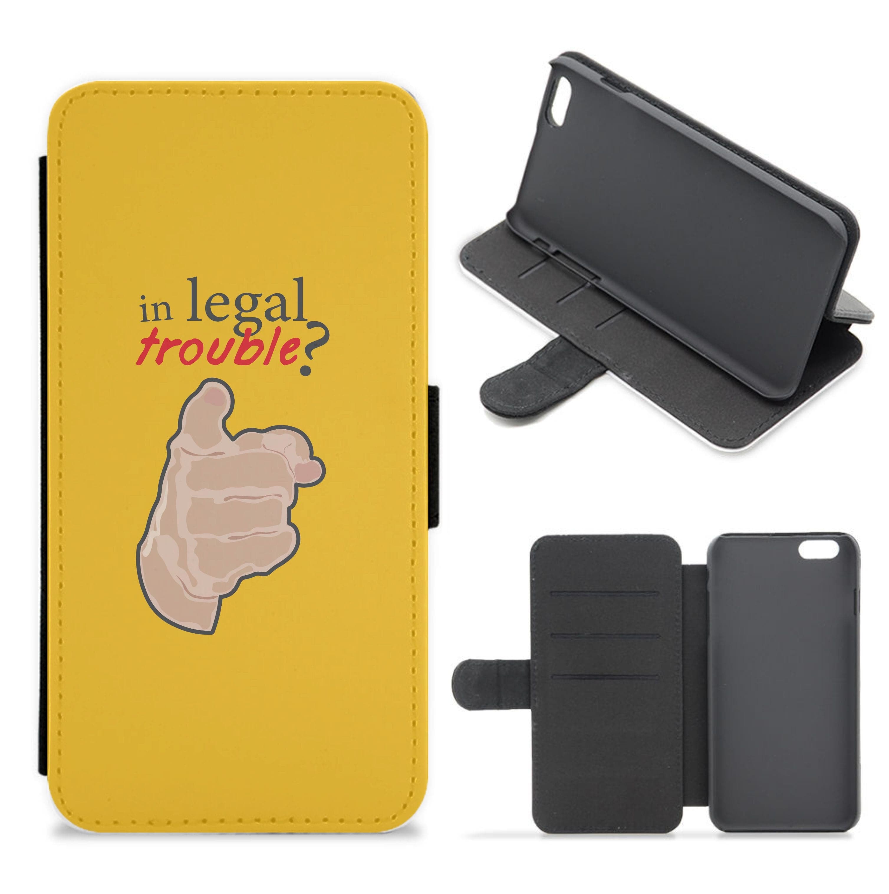 In Legal Trouble? - Better Call Saul Flip / Wallet Phone Case