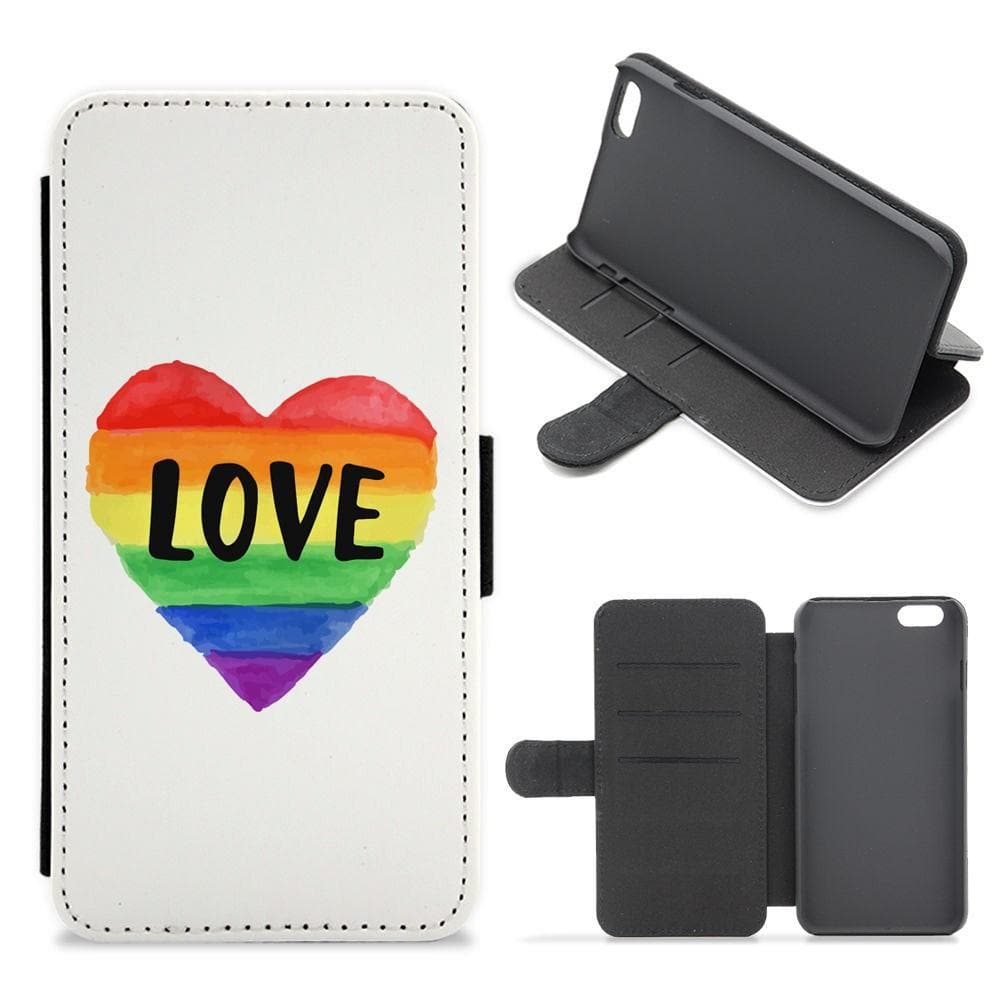 Love - Pride Flip / Wallet Phone Case - Fun Cases