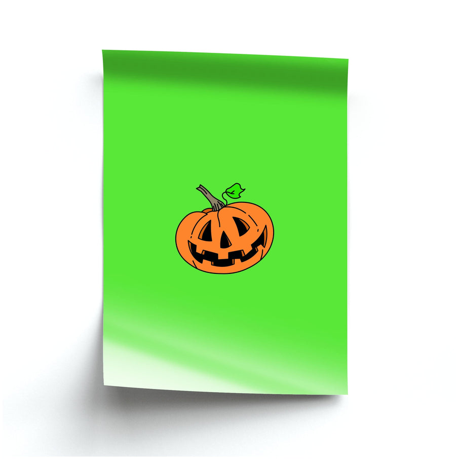 Pumpkin Green - Halloween Poster
