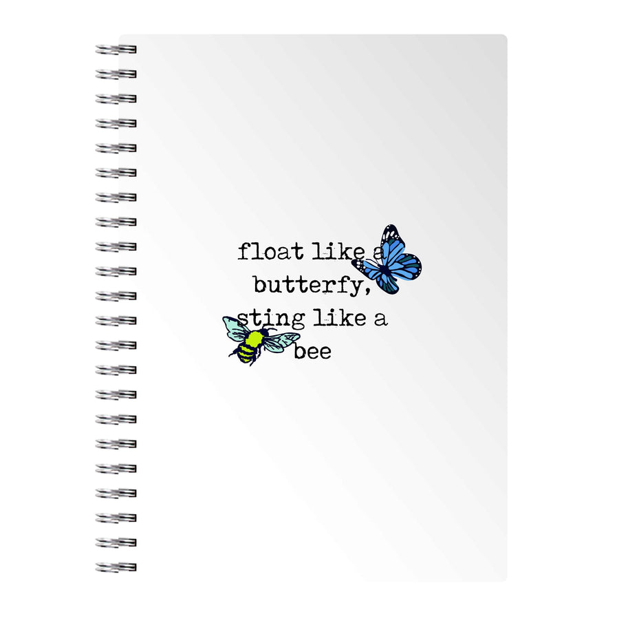 Float like a butterfly, sting like a bee - Boxing Notebook