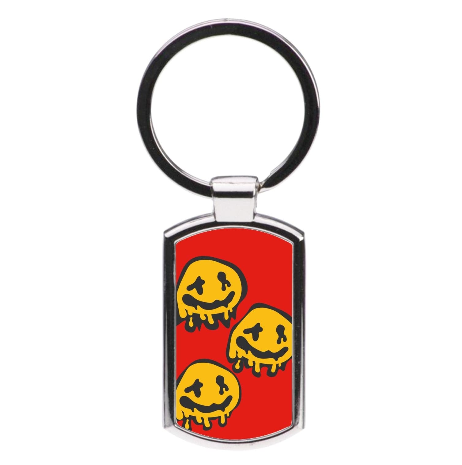 Dripping Smiley - Skate Aesthetic  Luxury Keyring