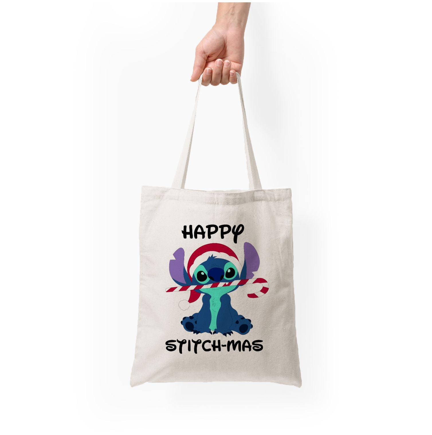 Happy Blue Alienmas - Christmas Tote Bag