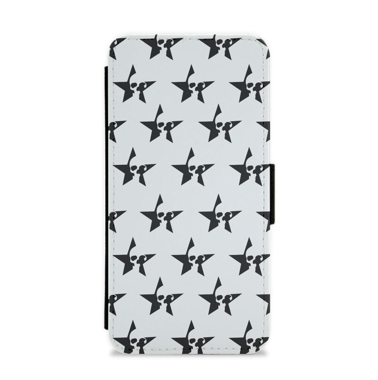 Skulls And Stars - Skate Aesthetic  Flip / Wallet Phone Case