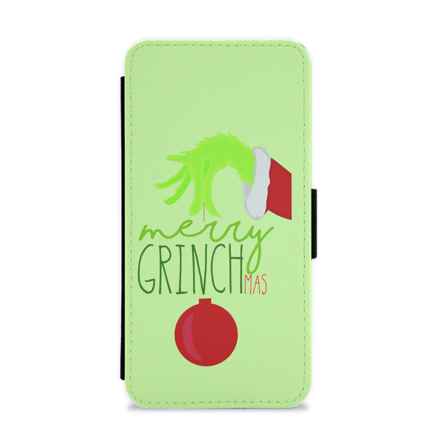 Merry GrinchMas - Grinch Flip / Wallet Phone Case