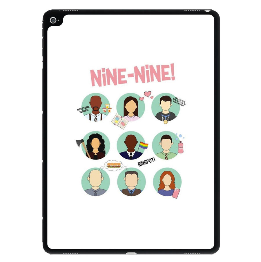 Nine Nine Characters - Brooklyn Nine-Nine iPad Case