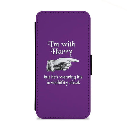 I'm With Harry - Harry Potter Flip Wallet Phone Case - Fun Cases