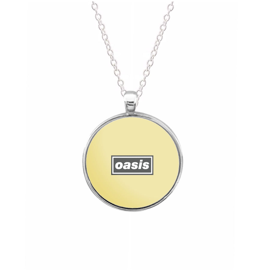 Band Name Yellow - Oasis Necklace