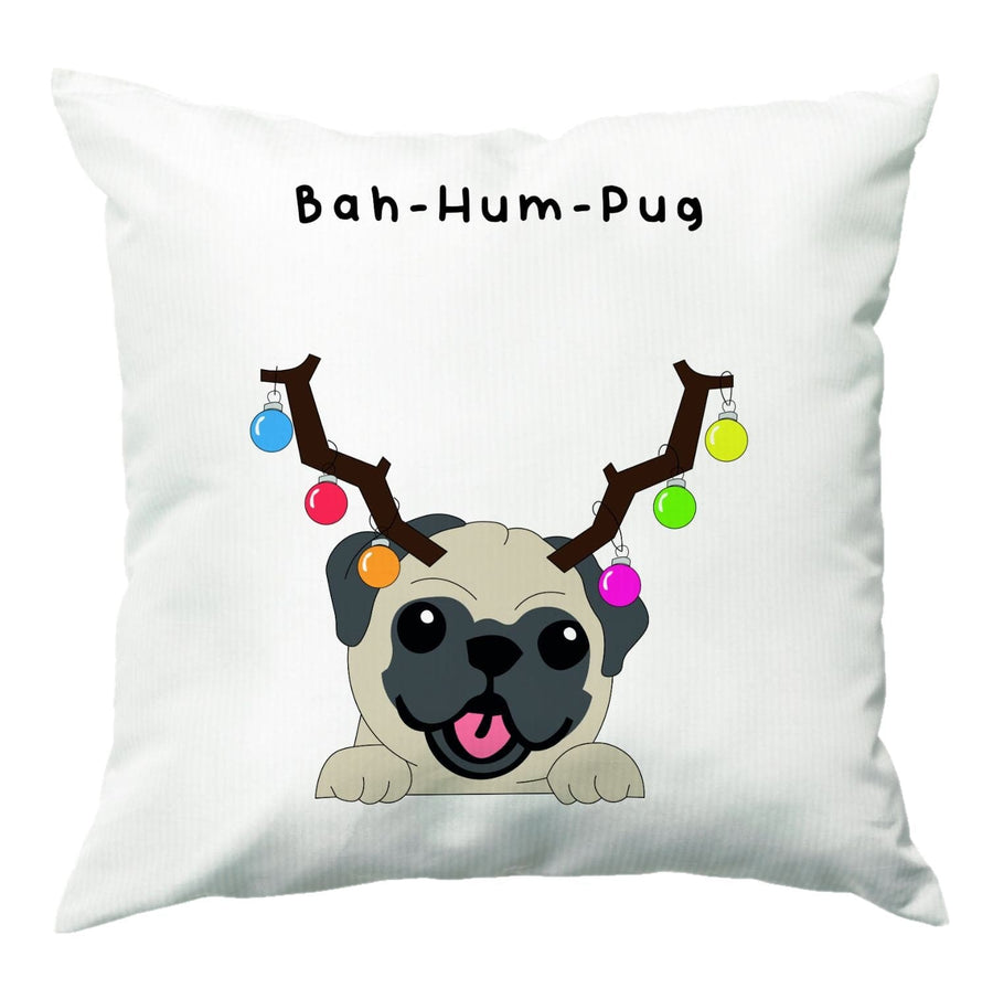 Buh-hum-pug - Christmas Cushion