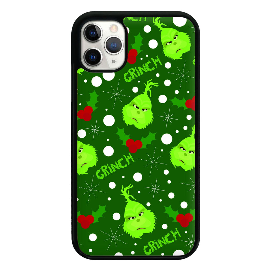 Pattern - Grinch Phone Case