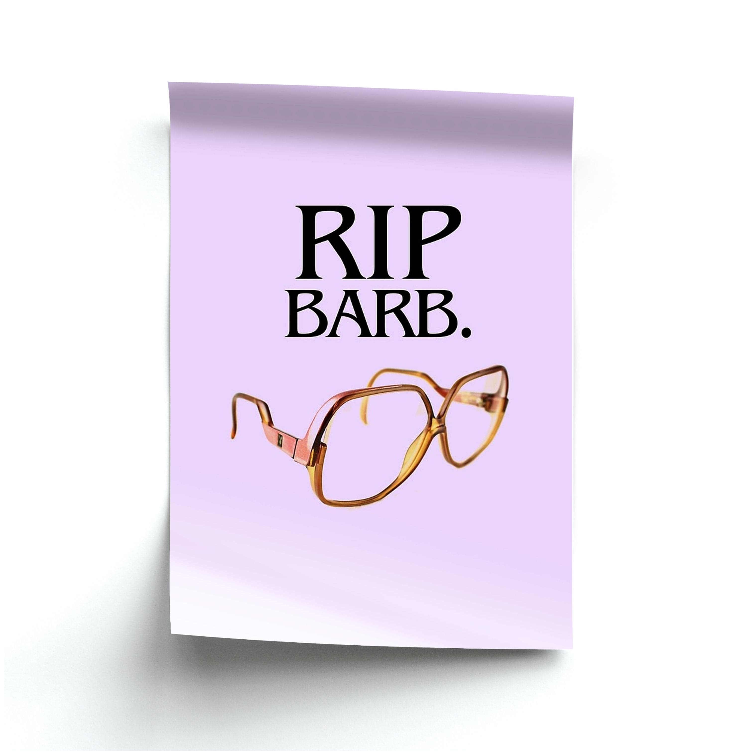 RIP Barb Poster