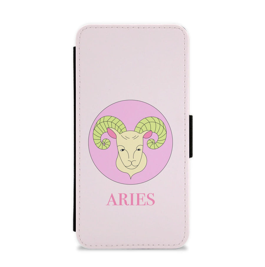 Aries - Tarot Cards Flip / Wallet Phone Case