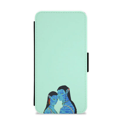 Jake Sully And Neytiri Flip / Wallet Phone Case