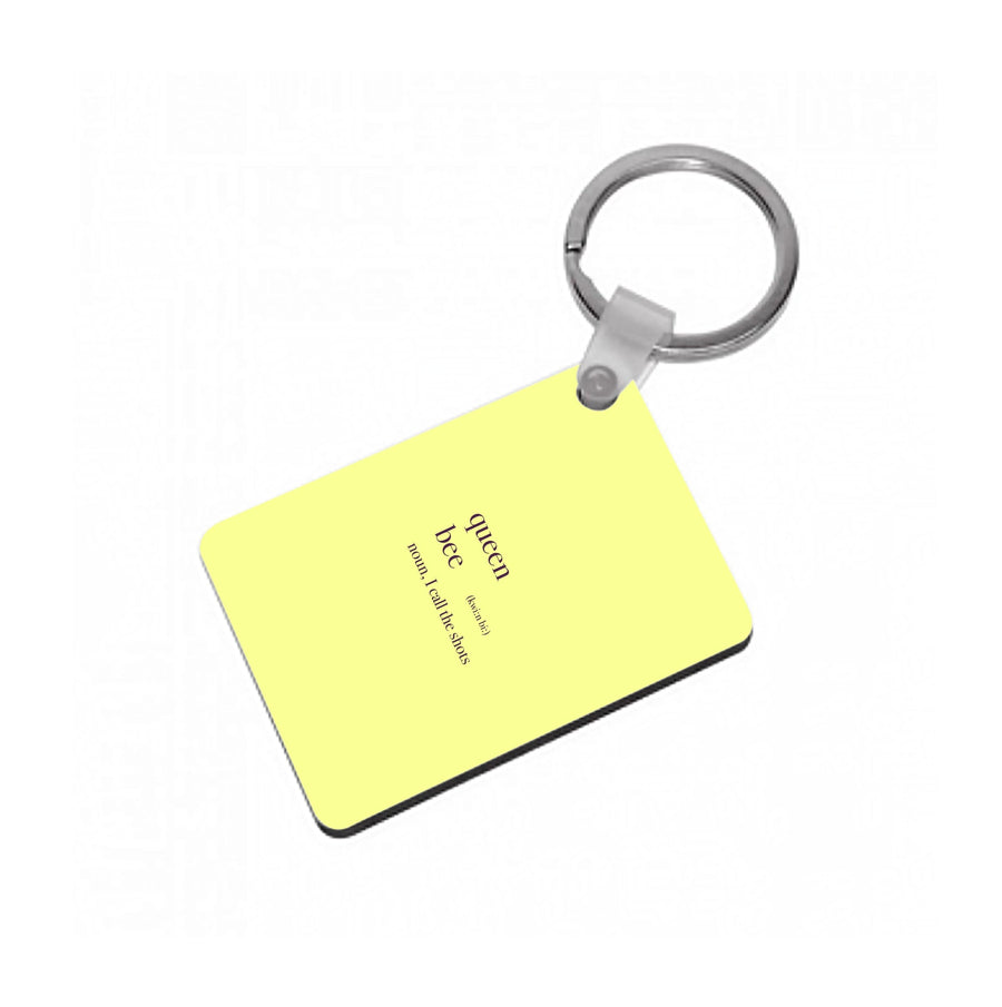 Queen Bee Definition - Beyonce Keyring