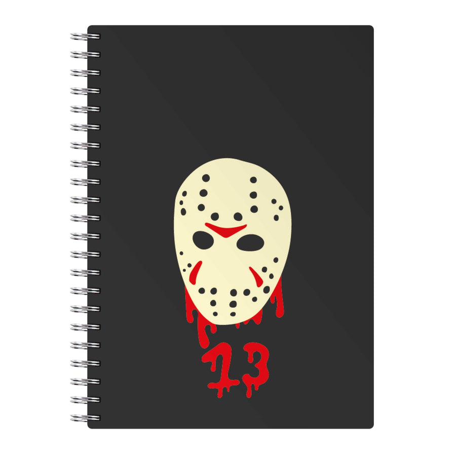13th Mask - Friday The 13th Notebook
