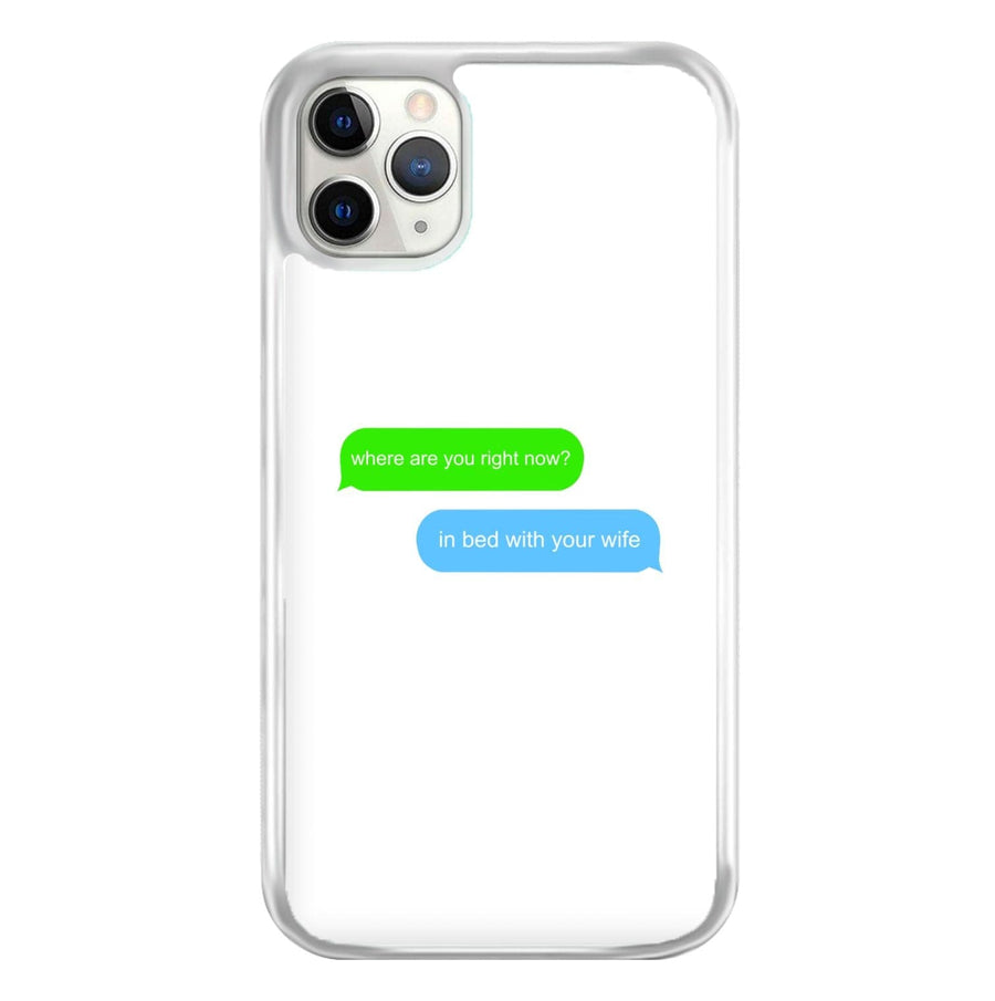 Where Are You Right Now? - Pete Davidson Phone Case