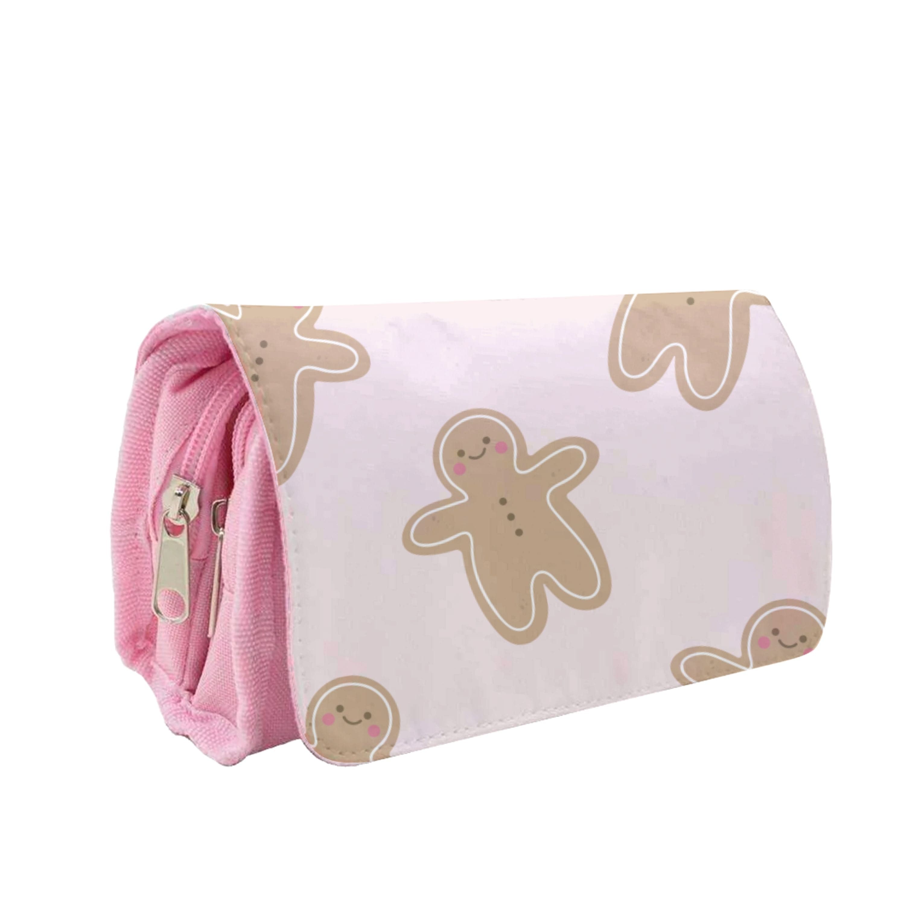 Gingerbread Men Christmas Pattern Pencil Case