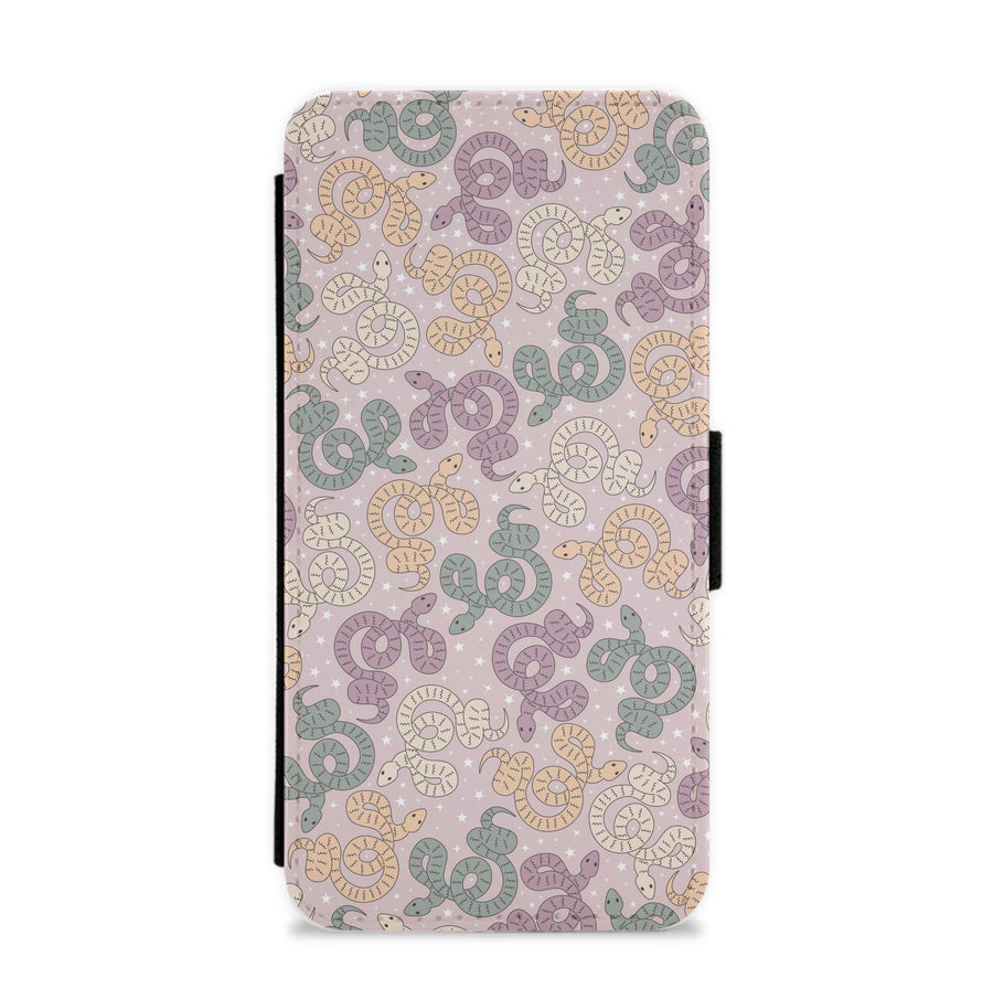 Snakes And Stars - Western  Flip / Wallet Phone Case