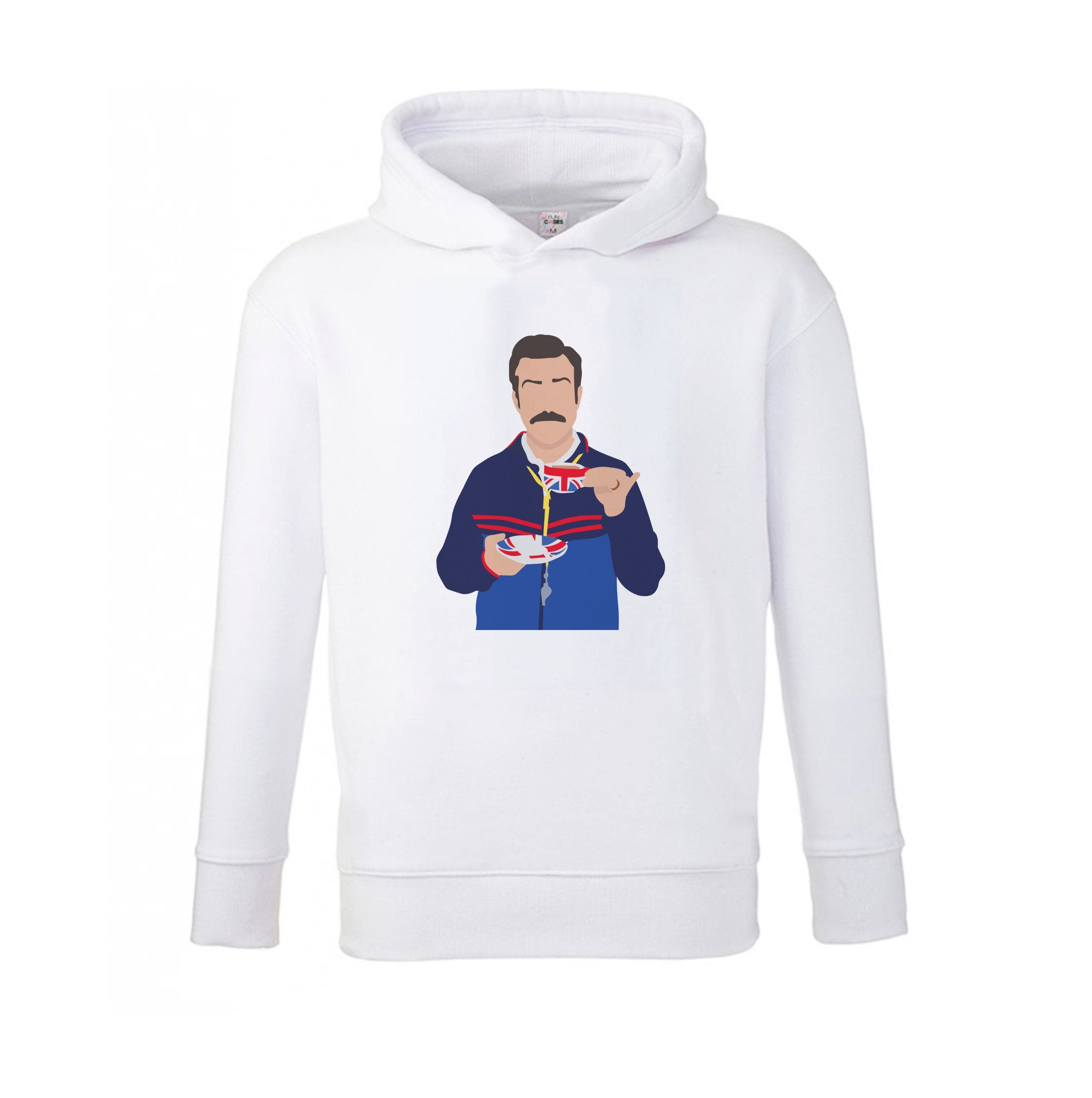 Ted Drinking Tea Kids Hoodie