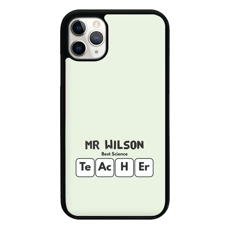 Stars And Stationary - Personalised Teachers Gift Phone Case