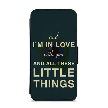 Little Things - One Direction Flip / Wallet Phone Case - Fun Cases