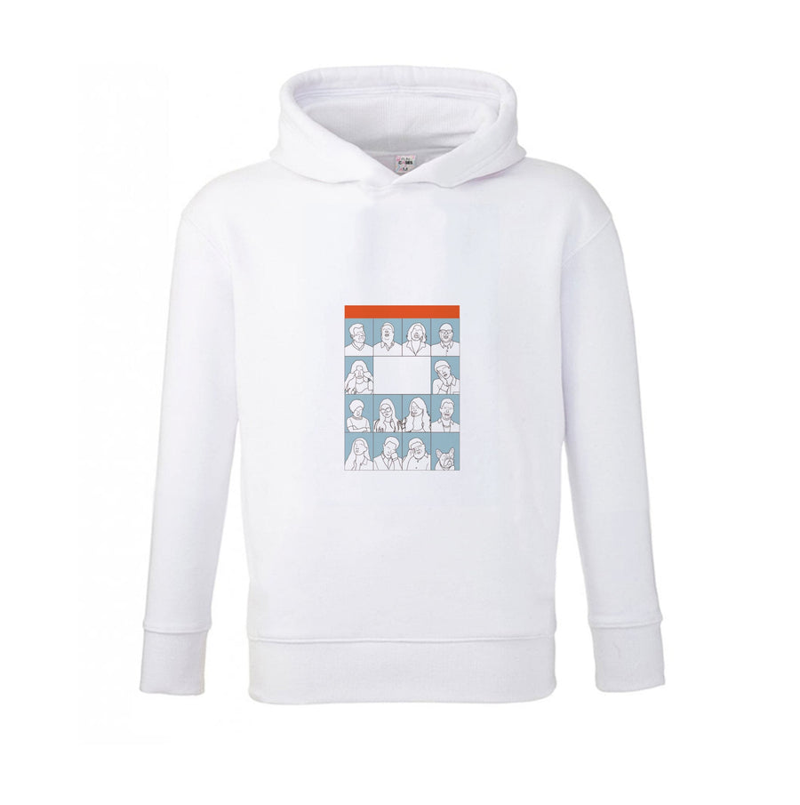 The Cast - Modern Family Kids Hoodie