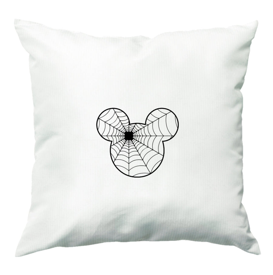 Mickey Mouse Spider Web - Halloween Cushion