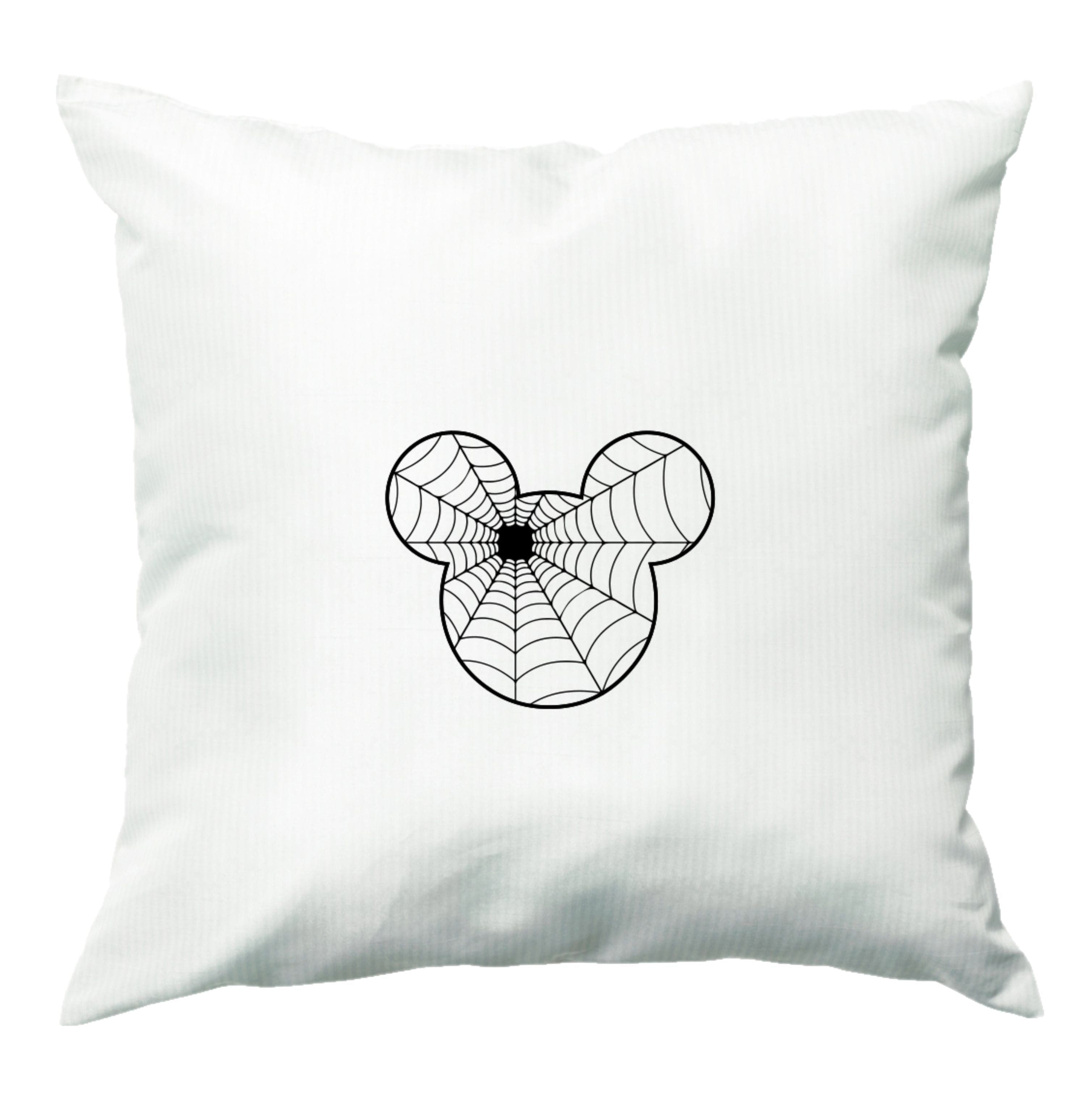 Fairytale Mouse Spider Web - Halloween Cushion