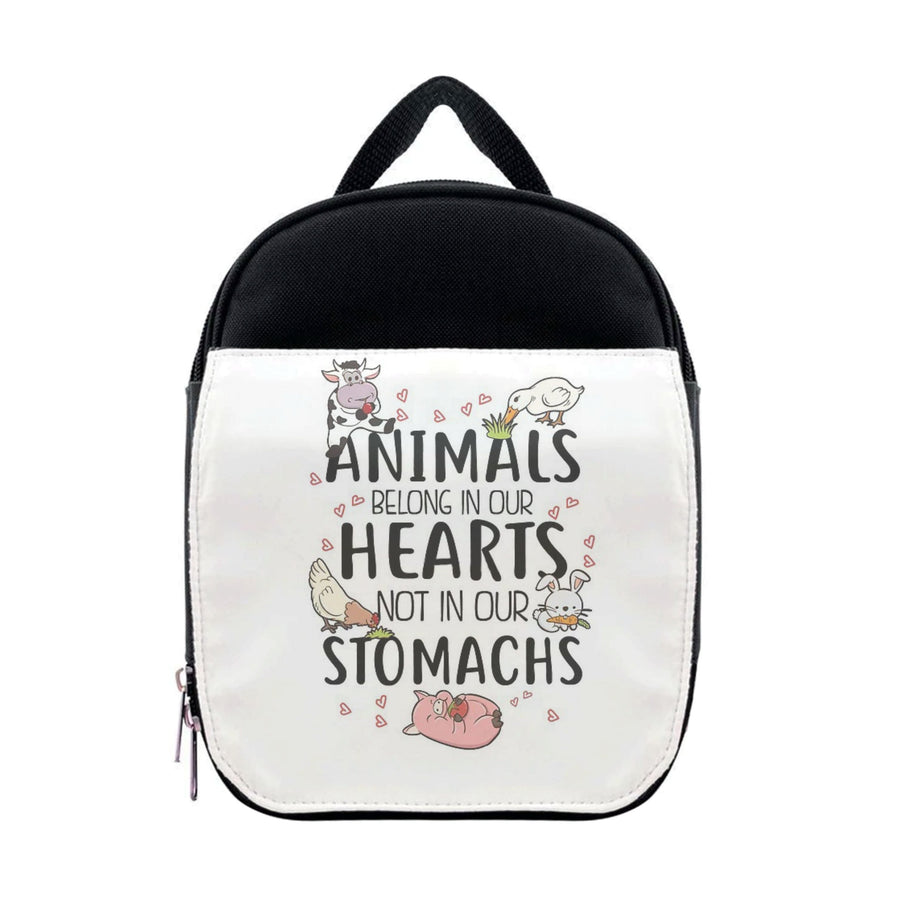 Animals Belong In Our Hearts - Vegan Lunchbox