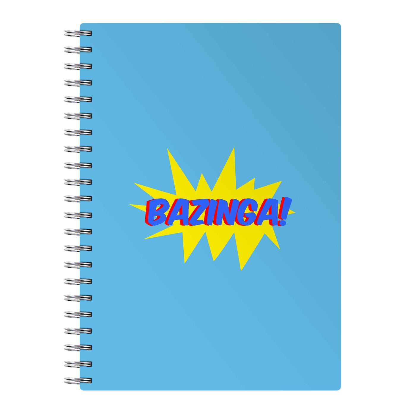 Bazinga! - TV Quotes Notebook