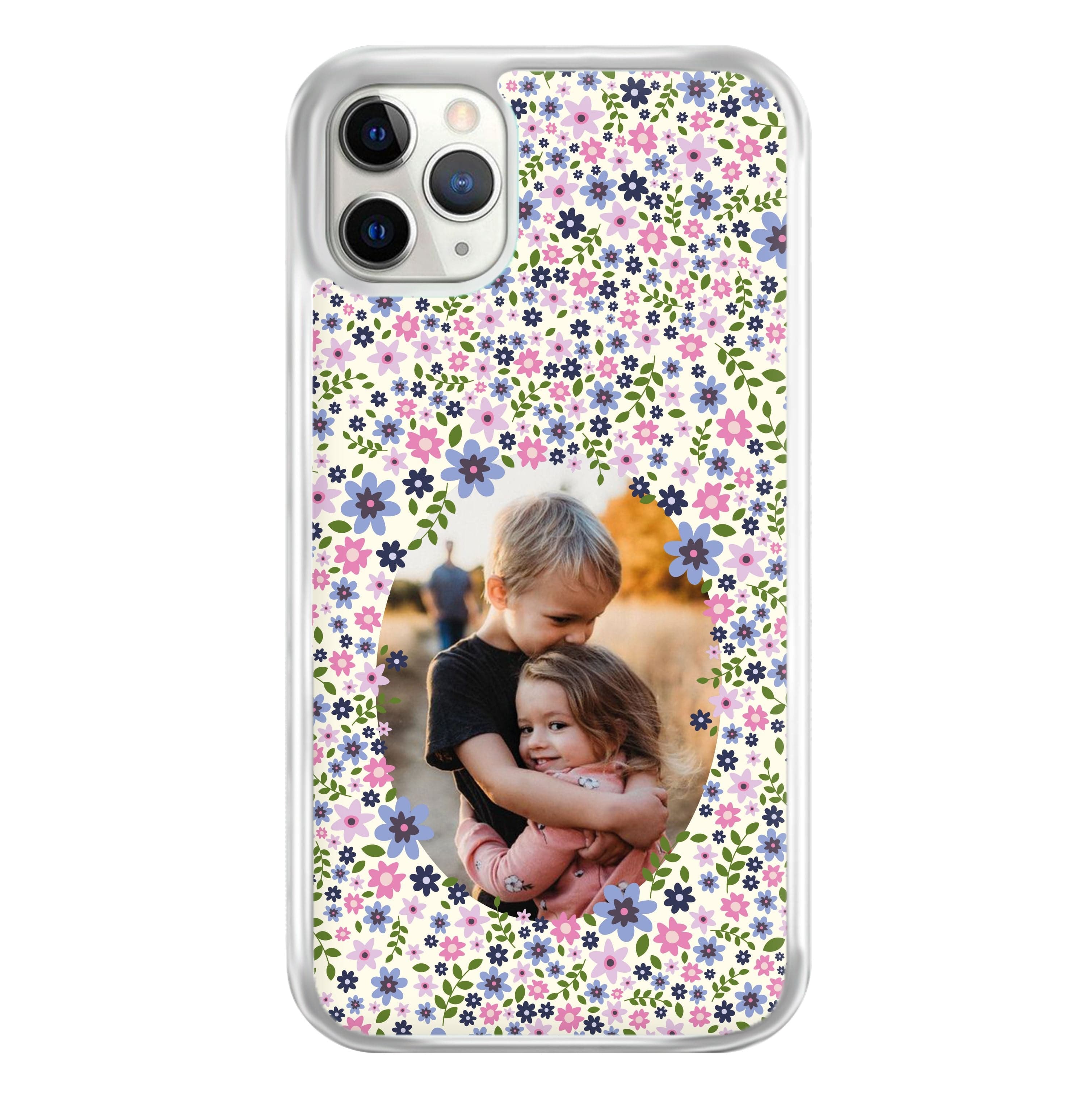 Detailed Flower Pattern - Personalised Mother's Day Phone Case