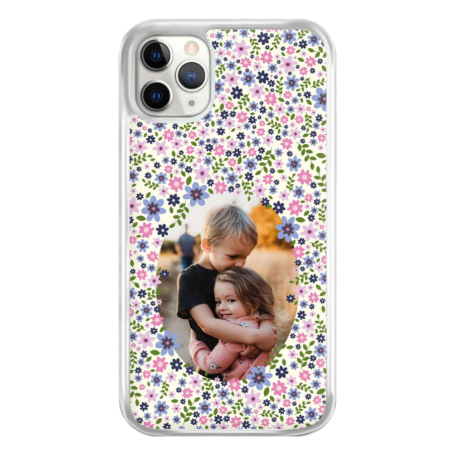 Detailed Flower Pattern - Personalised Mother's Day Phone Case