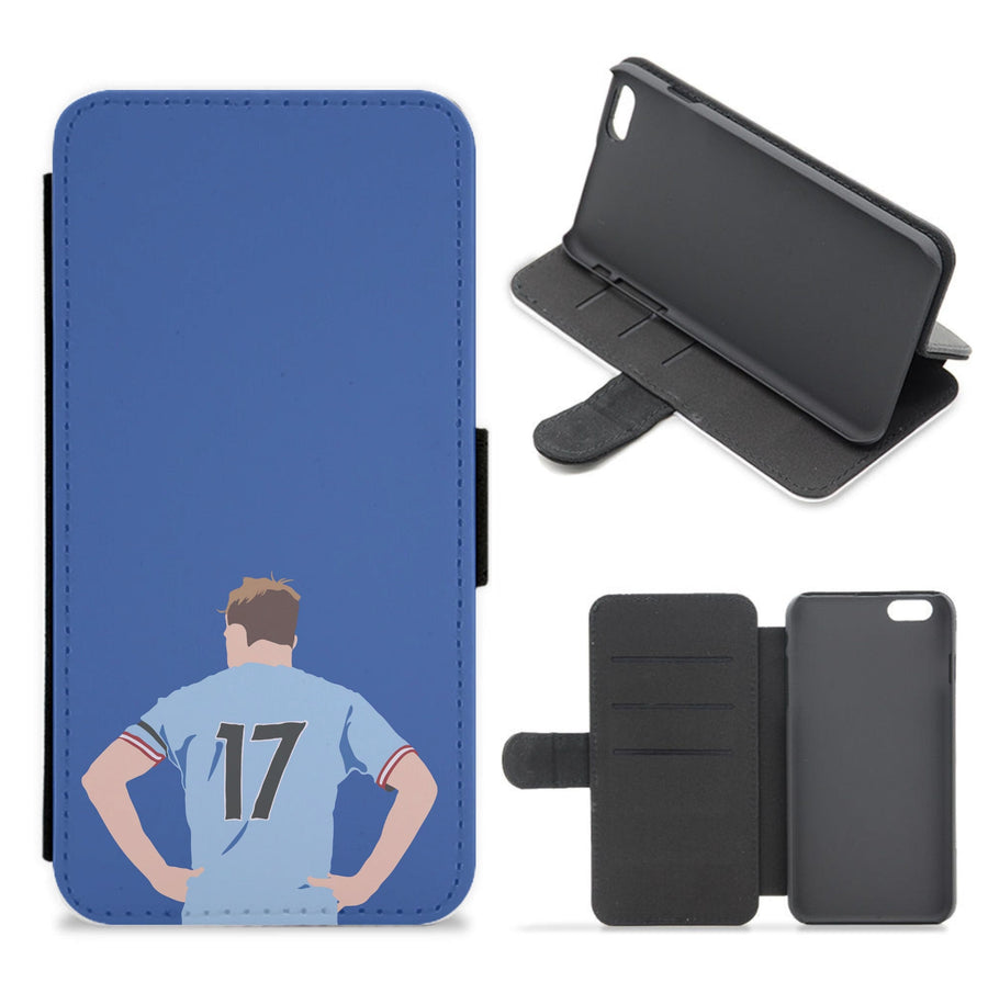 Kevin De Bruyne - Football Flip / Wallet Phone Case