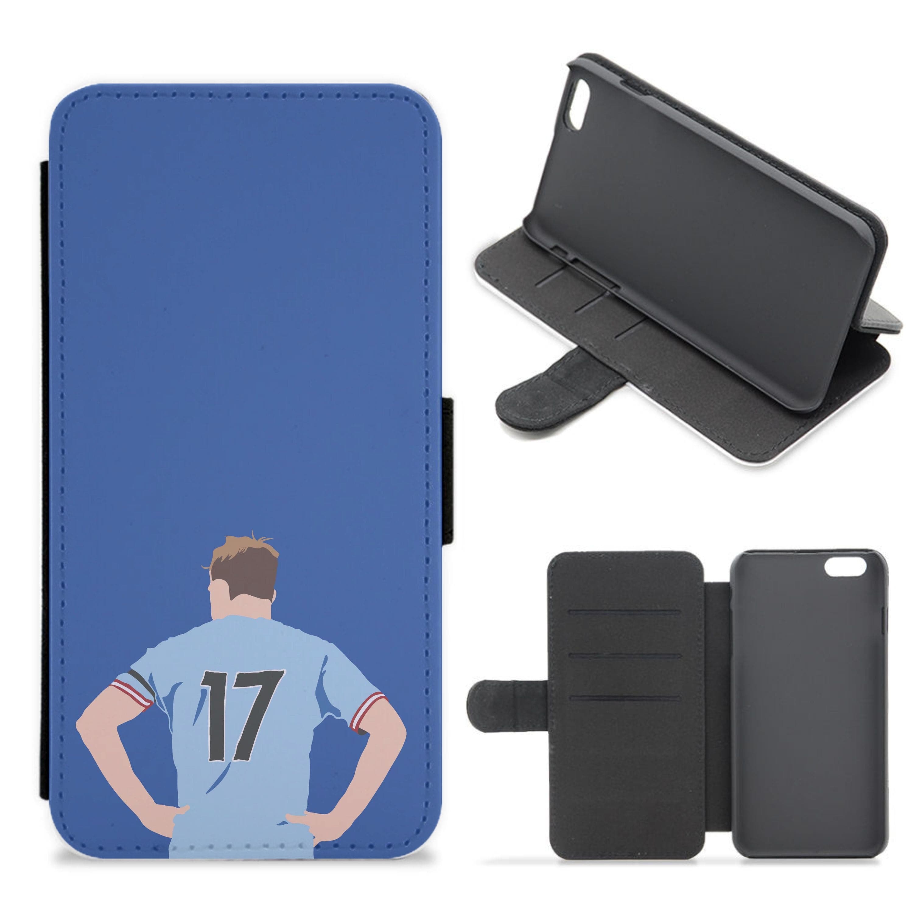 De Bruyne - Football Flip / Wallet Phone Case