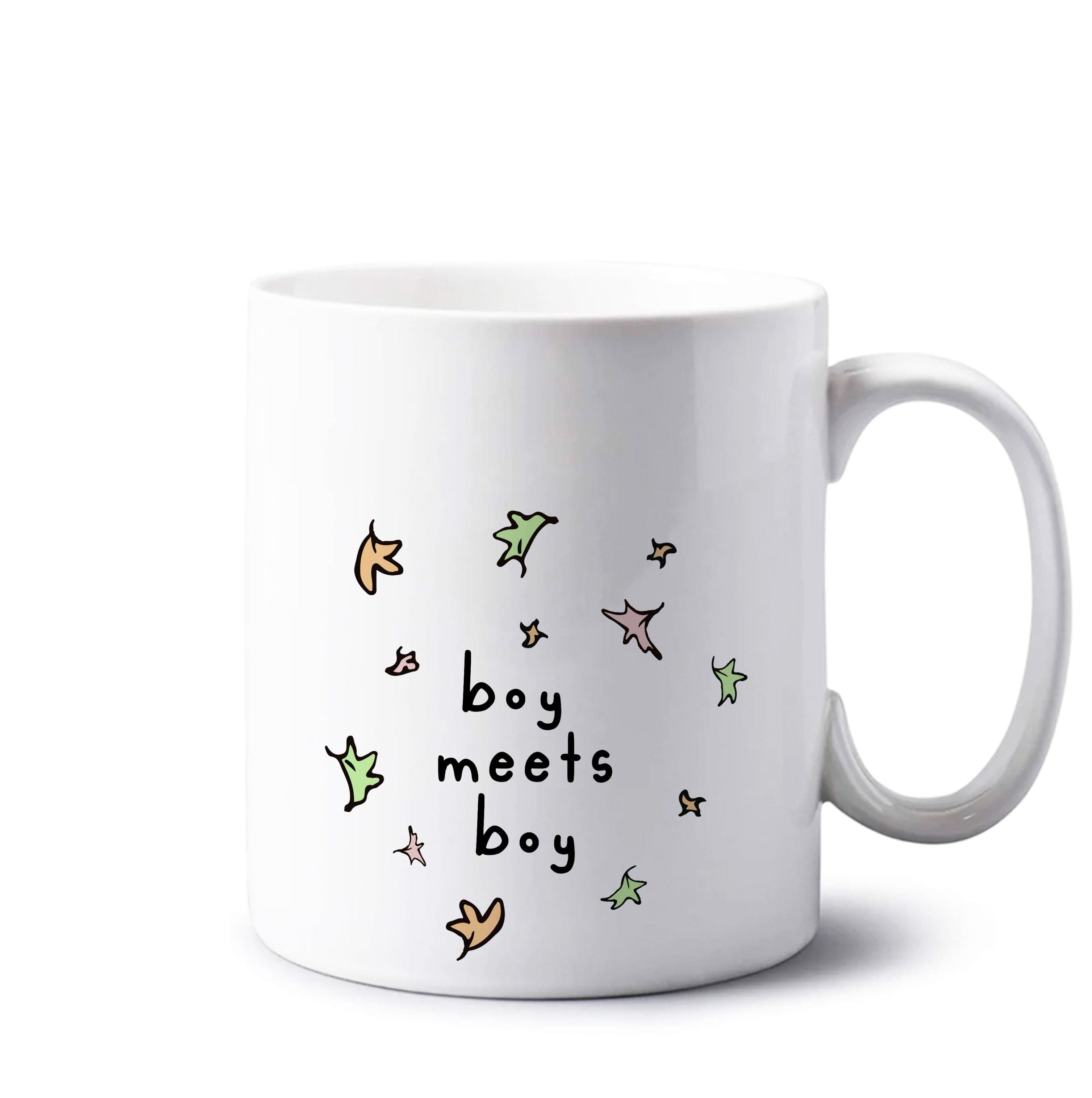 Boy Meets Boy - Heart TV Mug