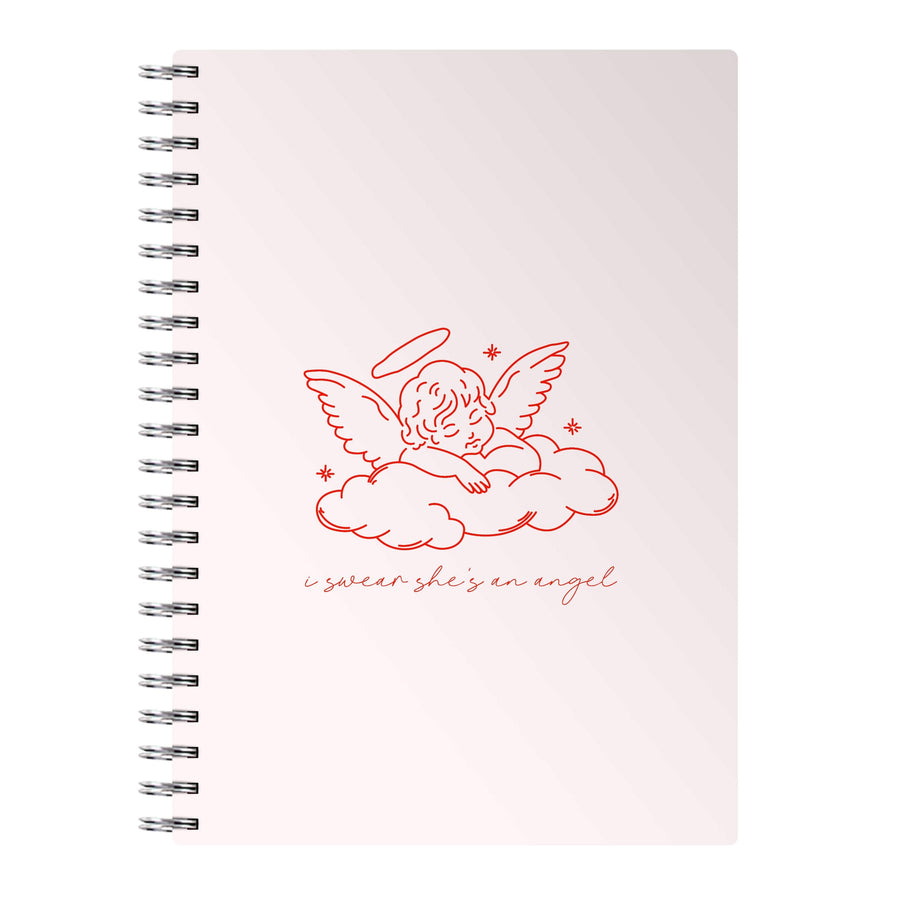 I Swear Shes An Angel - Clean Girl Aesthetic Notebook