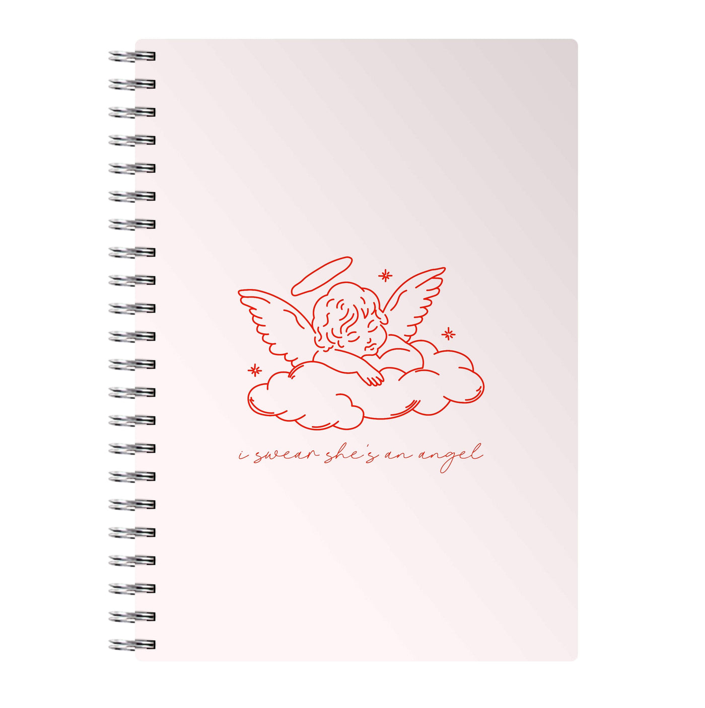 I Swear Shes An Angel - Clean Girl Aesthetic Notebook