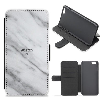 Justin Marble - Justin Bieber Flip / Wallet Phone Case - Fun Cases