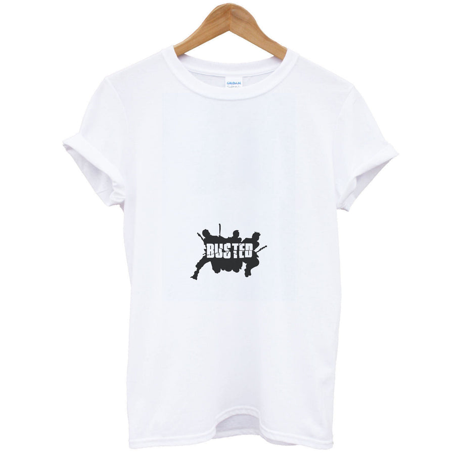 Splatter Text - Busted T-Shirt