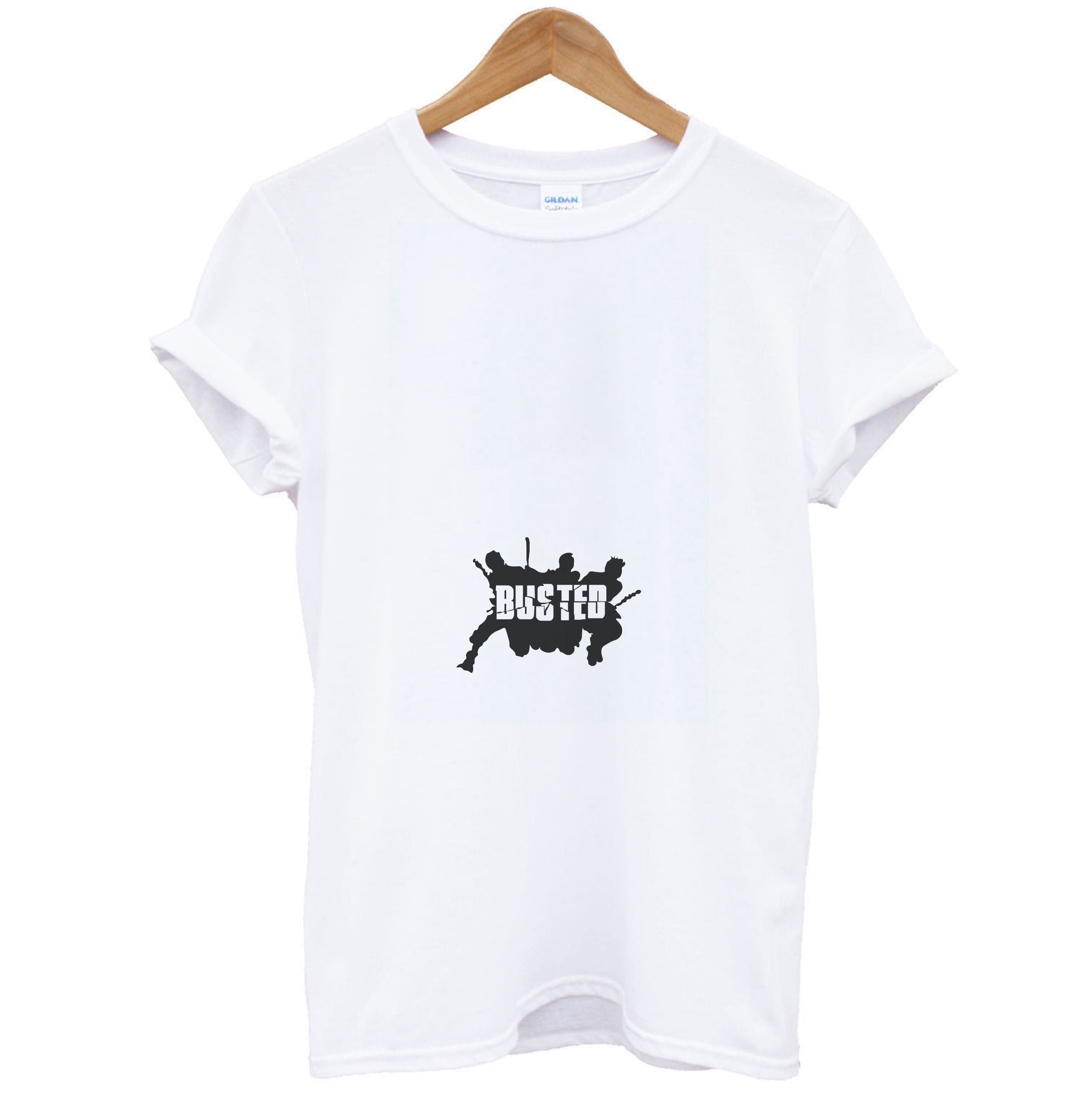 Splatter Text - Bust Band T-Shirt