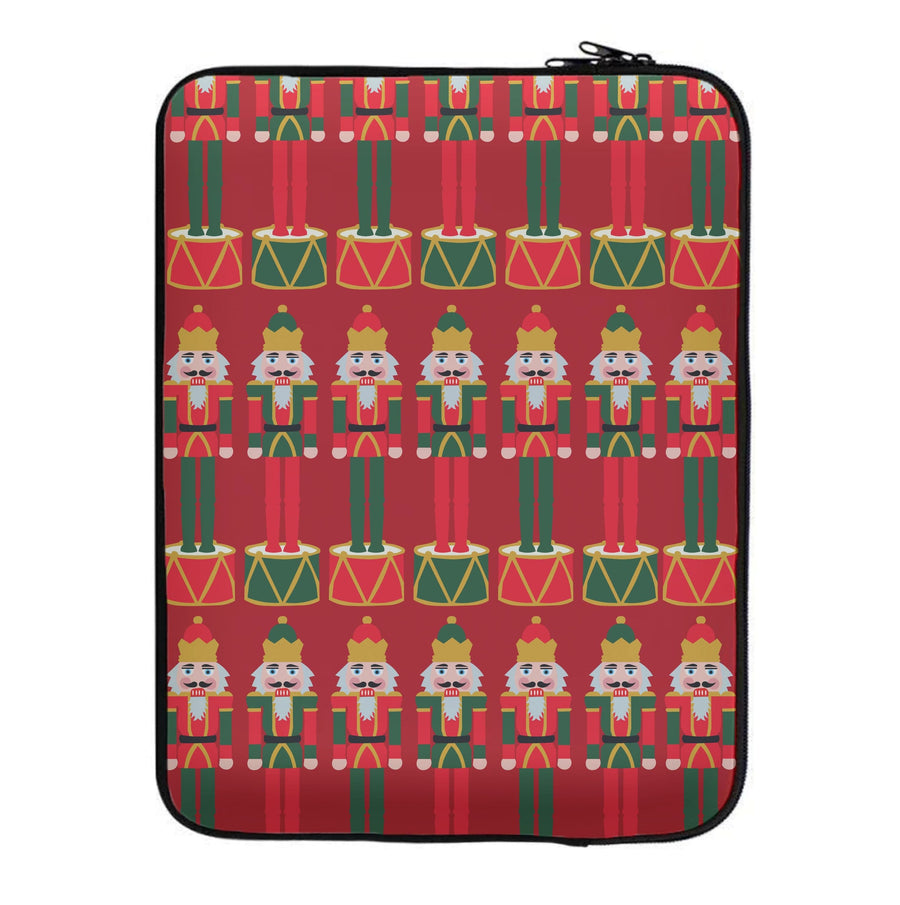Nutcracker - Christmas Patterns Laptop Sleeve