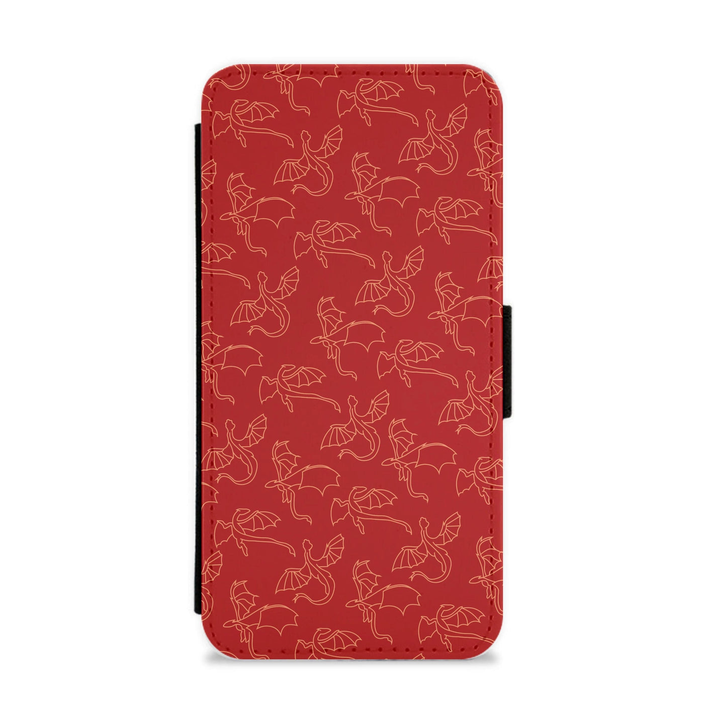 Flying Dragons - Dragon Patterns Flip / Wallet Phone Case
