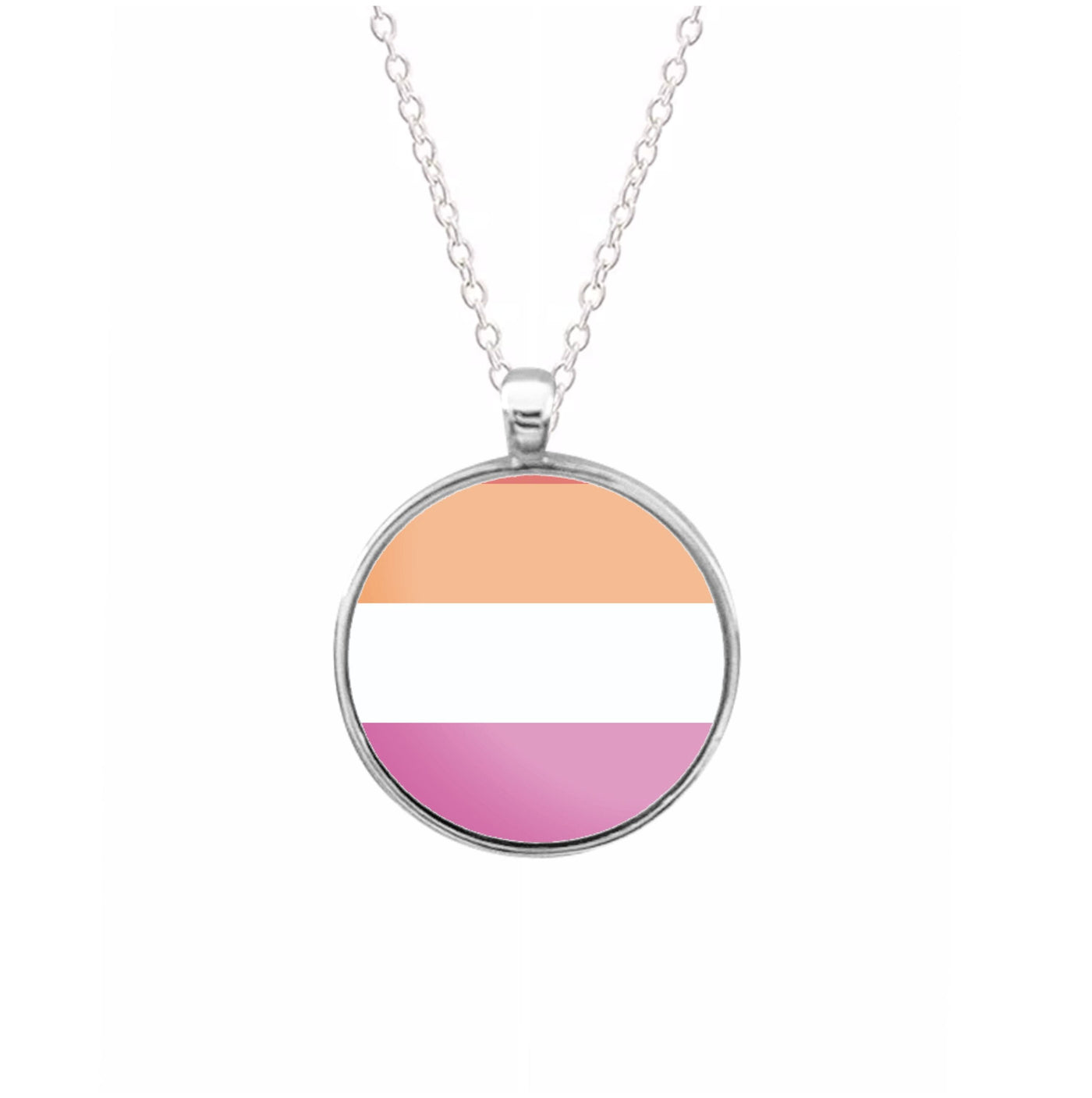 Lesbian Flag - Pride Necklace