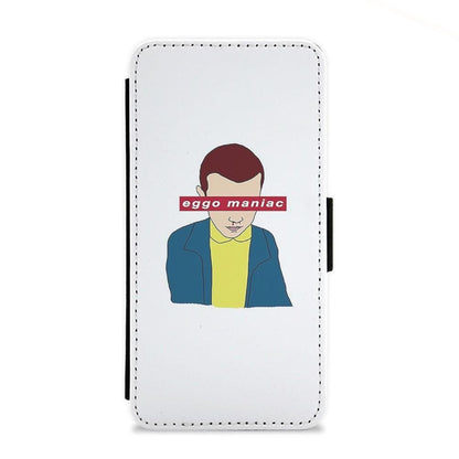 Eggo Maniac - Stranger Things Flip Wallet Phone Case - Fun Cases