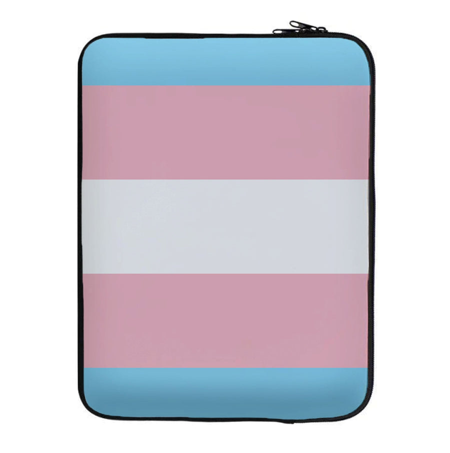 Trans Flag - Pride Laptop Sleeve