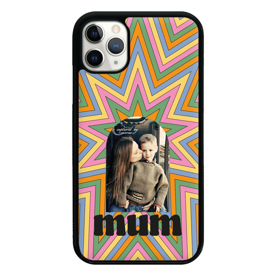 Retro Pattern - Personalised Mother's Day Phone Case