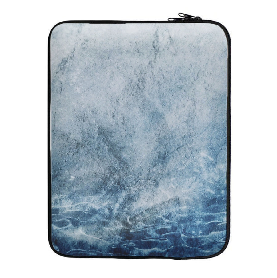 Sea Blue Marble Laptop Sleeve