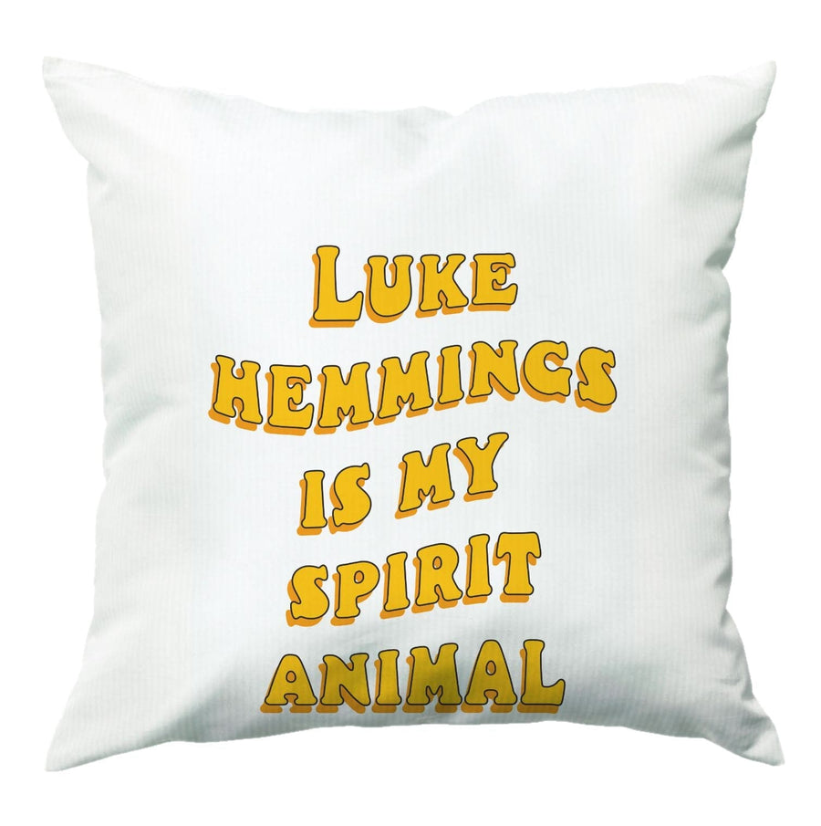 Luke Hemmings Is My Spirit Animal - 5 Seconds Of Summer  Cushion