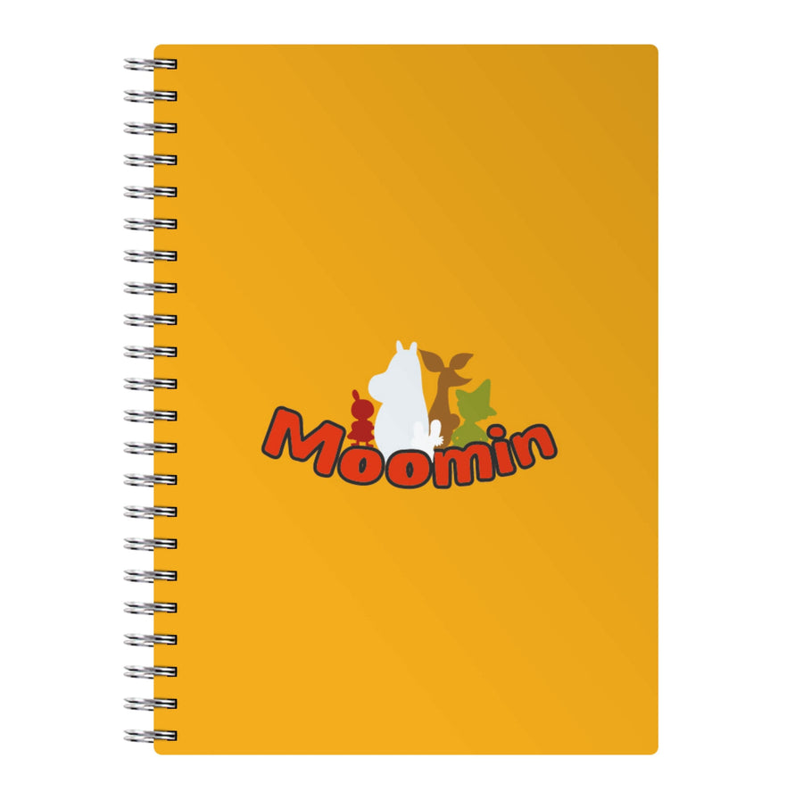 Moomin Text Notebook