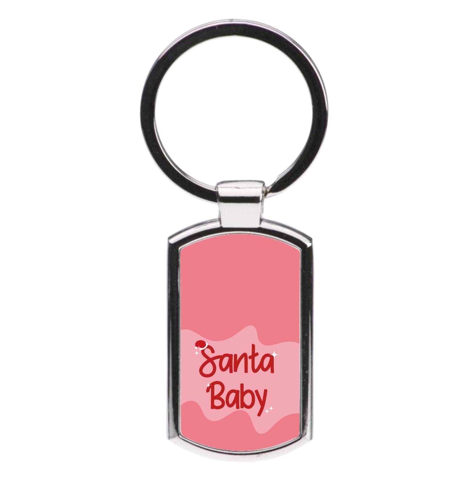 Santa Baby - Christmas Songs Luxury Keyring