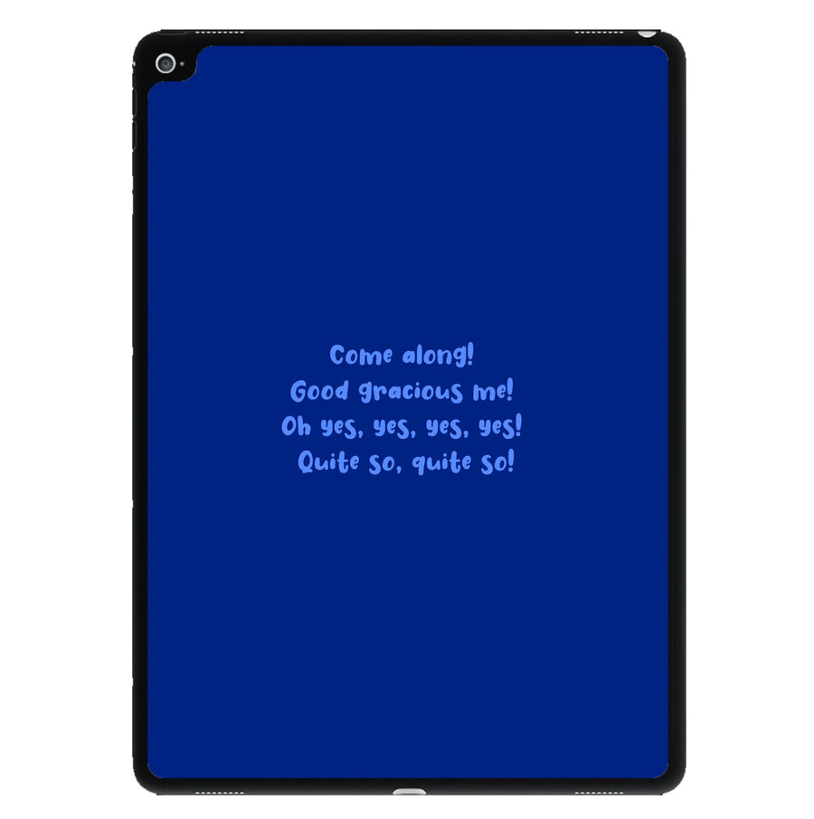 Come Along! - Doctor Who iPad Case